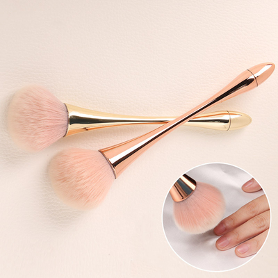 Angular Blush Style Nail Polish Paint Brush OEM / ODM Make Up Applicator